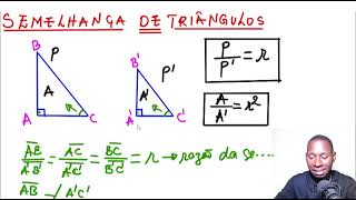 AULA 1 TEOREMA DE PITÁGORAS E SEMELHANÇA DE TRIÂNGULOS [upl. by Issie]