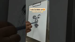 Scribbling  Scribble art  Line art [upl. by Etezzil]