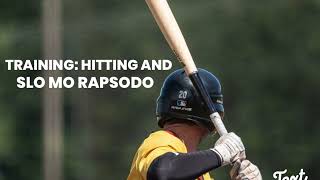 Billy Kittrell  SSUTL  2024 Training Hitting and Slo Mo Rapsodo [upl. by Arocet]