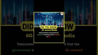 6G network in India🇮🇳 networking 6g world [upl. by Gilmore]