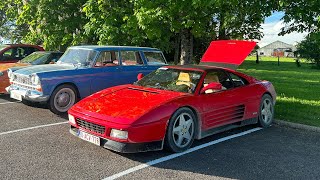 Essaie Ferrari 348 TS rally Abarth  Ferrari [upl. by Catton840]