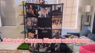 Asbepint Custom Blanket with Photos [upl. by Sinnaiy]