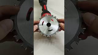 Doublesided tooth woodworking alloy saw blade viralvideo hardware decoration tools shorts [upl. by Yblocaj945]