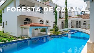 Foresta de Cayalá  Lujosa Casa con Piscina Zona 16  GUATEMALA [upl. by Disraeli]