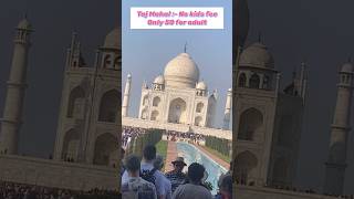 Important tips and complete tour of the taj mahal youtubeshorts tajmahal ytshorts shortsfeed [upl. by Furr]