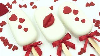 How To Make Valentine Cakesicles [upl. by Yevol]