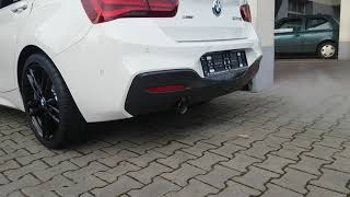 2019 BMW M140i xdrive OPF exhaust sound cold start comfort mode [upl. by Reidid]