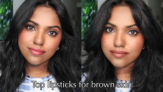 Top lipstick combos for Brown skin  Nikki Charms 2024 [upl. by Llehcsreh]