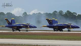 US Navy Blue Angels  2024 Vero Beach Air Show [upl. by Heisel]