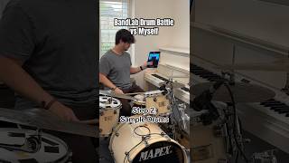 DRUM BATTLE  iPad vs Real Drums  AD shorts [upl. by Traweek575]