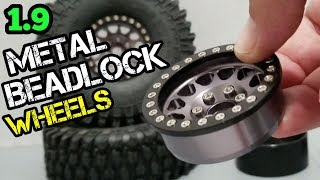 Affordable 19 Metal Beadlock wheels for 10th scale crawlers [upl. by Suirauqed]