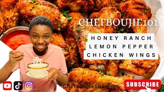 Mouthwatering Honey Lemon Pepper Chicken Wings [upl. by Alim]