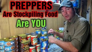 Preparing For SHTF Preppers Stockpiling Food and So Should You [upl. by Remus]