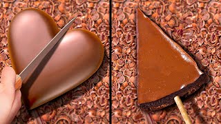 28 DELICIOUS CHOCOLATE RECIPES  DIY Chocolate Decor Ideas Desserts and Cakes [upl. by Melas]