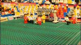 Alemanha 0 X Sérvia 1  Copa do Mundo 2010  Versão LEGO  Áfricaflv [upl. by Stormie]