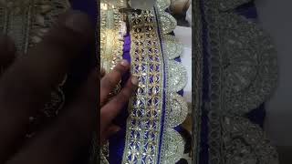 How to make Blueish purple lehenga just at rs 3500 part 1 [upl. by Yatnod97]