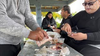 Nuku’alofa Tonga  Tongan Seafood for Lunch 17Jun2023 [upl. by Gen]