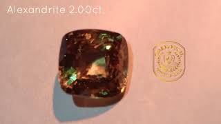 Alexandrite 200ct Ceylon  Sri lanka  High Quality Gemstone [upl. by Aivle]