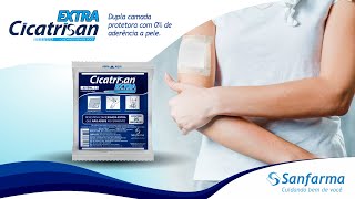 Compressa Cicatrisan Extra Estéril segurança e proteção em nível extra [upl. by Odlanir]