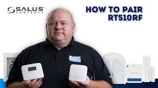 How To Pair Salus RT510RF Programmable Room Thermostat [upl. by Gnen]