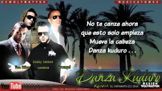 Danza kuduro Remix  Con letra [upl. by Eugatnom]