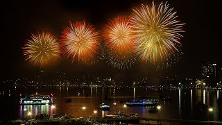 Pattaya shines during the Xmas Festivities and its world class Fireworks [upl. by Aerdnaz37]