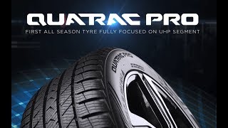 Vredestein Tyres  First All Season Tyre of UHP Segment  Quatrac Pro [upl. by Skeie147]