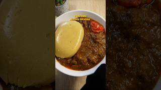 Recette de Foutou Sauce graine recette ideerepas foutou saucegraine ammey shortvideo [upl. by Aihcsrop2]