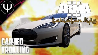 ARMA 3 Takistan Life Mod — Car IED TROLLING [upl. by Pretrice]