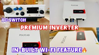 Unboxing Polycab 36Kw On grid inverter its features insane This Was Unexpected polycab solar [upl. by Hauhsoj]