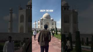 Enjoy The Ride Enjoy The Road 🛣️ bikeride biketrip roadtrip tajmahal bike cb200x ytshorts [upl. by Cornia587]