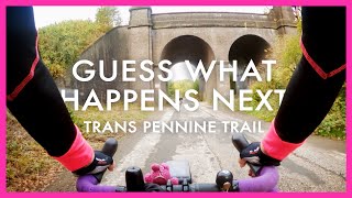 Manchester to Widnes Trans Pennine Trail  Canal Path and Rail Trail  Gravel Bikes  Cycling Couple [upl. by Gautious]