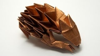 Origami Hedgehog Paulius Mielinis [upl. by Ecirtac]