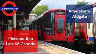 METROPOLITAN LINE CAB RIDE  Amersham to Aldgate [upl. by Yelroc]