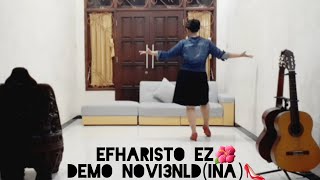 Efharisto EZ  Line Dance Linah LunardiINA Beginner [upl. by Ojeitak]