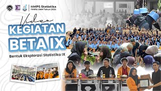 Bentuk Eksplorasi Statistika IX BETA IX HMPS Statistika FMIPA UNM Tahun 2024 [upl. by Effy]