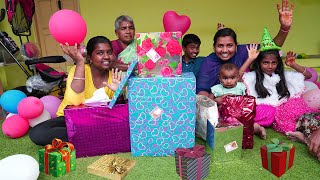 quotWow SEMMAquot Ammu Kuttys Birthday Gifts Open பண்ண போறோம் MrsAbi 20 [upl. by Leigh437]