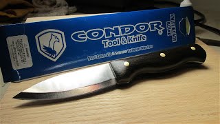 CONDOR BUSHLORE quotBLADE BLANK BUILDquot STEPBYSTEP [upl. by Eleanor]