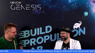 BuildPropulsionLab at Devoxx Belgium 2024 with jbaruch and ArturSkowronski [upl. by Trevlac]