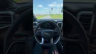 How quick is the 2024 Toyota Tundra Hybrid 1794 Edition  Acceleration Test shorts [upl. by Ellierim]