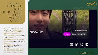 How to install Scener on a browser create a Scener account and join JungKook Scener watch party [upl. by Hump]