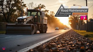 Road Maintenance Simulator  1  XS [upl. by Amsirahc]