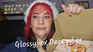 Glossybox December 2023  beauty glossybox makeup christmas subscriptionbox [upl. by Halfon680]