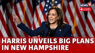 Kamala Harris LIVE  Kamala Harris Speech In New Hampshire LIVE  Harris New Hampshire Speech  N18G [upl. by An]