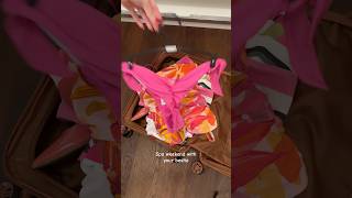 Suitcase preparation spa weekend shorts asmr spa bestie pink [upl. by Sal933]