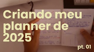 Criando meu planner pt 01  ideias diagramação e testes [upl. by Metsky957]