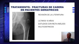 Fracturas de fémur proximal en el adulto mayor Osteosíntesis vs artoplastía [upl. by Asnerek783]