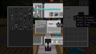 Dark Wing Minecraft Banner Design minecraftbannerdesigns minecraft shorts [upl. by Jerrylee258]