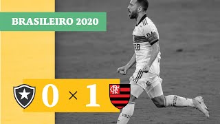 Botafogo 0 x 1 Flamengo  Gol  0512  Brasileirão 2020 [upl. by Aemat]