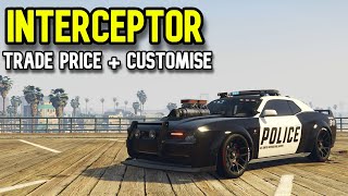 Gta 5 Gauntlet Interceptor Unlock Trade Price and How to Customise [upl. by Wilen]